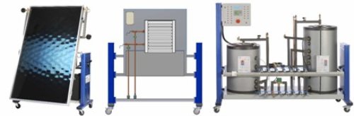 SOLAR THERMAL ENERGY TRAINER Teaching Education Equipment For School Lab Heat Transfer Experiment Equipment