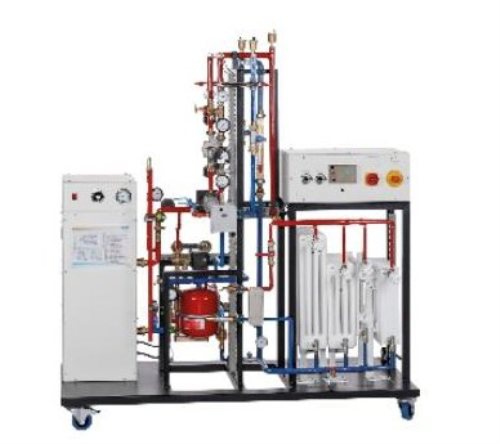Central Geo Thermal Heating System Teaching Education Equipment For School Lab Heat Transfer Experiment Equipment