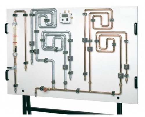 ZM9122 Pertes dans la technologie d'installation de coudes de tuyaux Équipement d'éducation didactique Équipement d'expérience de transfert de chaleur