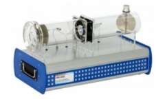 学校の実験室の熱転写デモ装置のための教育装置を教える軸ファンによる実験