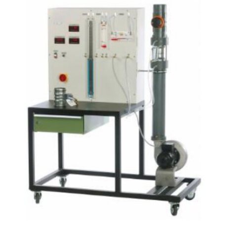 Cánh quạt dòng trục Thiết bị giáo dục Didactic cho phòng thí nghiệm trường học Thiết bị trình diễn truyền nhiệt