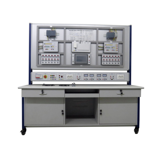 PLC with Network Communication Training Workbench Didactic Equipment Automatic Trainer