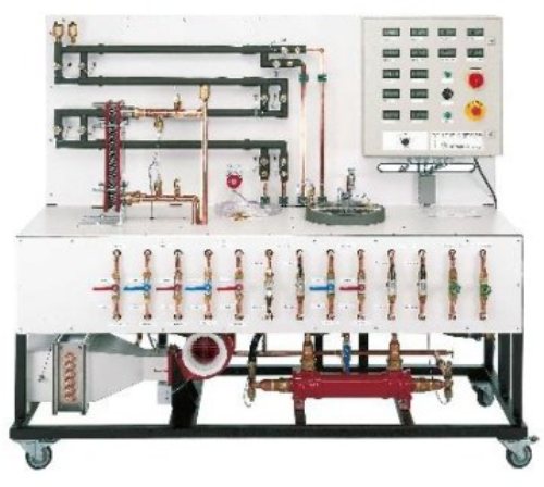 Trainer for Various Heat Exchangers Teaching Education Equipment For School Lab Thermal Transfer Demonstrational Equipment