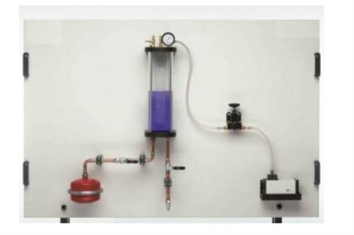 Attrezzatura didattica del pannello di addestramento del vaso di espansione per l'attrezzatura di esperimento di trasferimento di calore del laboratorio della scuola