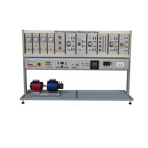 Synchronous Machine Lab Trainer Educational Equipment Teaching Equipment Electrical Training Panel