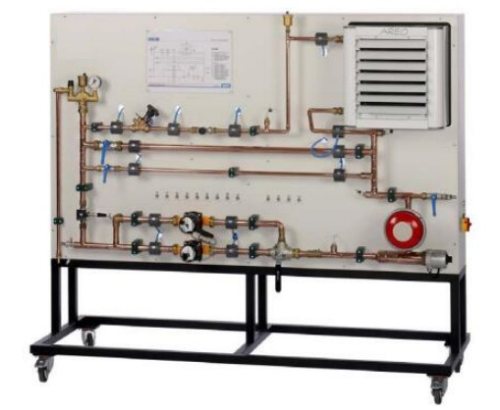 Hydronic Balancing Of Radiators Vocational Education Equipment For School Lab Thermal Transfer Experiment Equipment