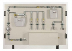 Painel de treinamento de suprimento de gás doméstico, ensino, equipamento educacional, laboratório escolar, transferência térmica, equipamento de demonstração