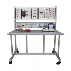 Bancada de treinamento elétrica de controle de inversor Equipamento educacional Eletricista