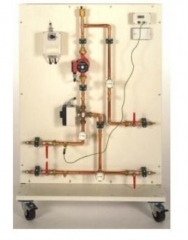 Unidade de controle para sistema de ventilação Equipamento didático de educação para laboratório escolar Equipamento de treinamento de transferência térmica