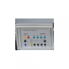 Conjunto de 2 transformadores monofásicos de equipamentos de treinamento vocacional Laboratório de instalação elétrica