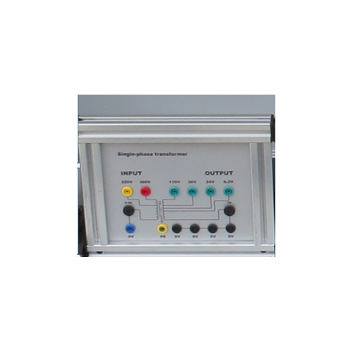 Conjunto de 2 transformadores monofásicos de equipamentos de treinamento vocacional Laboratório de instalação elétrica