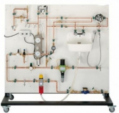 Dimostrazione dell'installazione dell'acqua potabile Attrezzatura didattica per l'istruzione per l'attrezzatura dimostrativa per il trasferimento termico del laboratorio scolastico