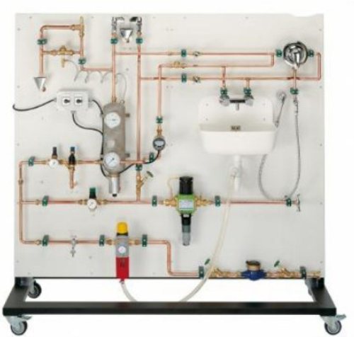 Démonstrateur d'installation d'eau potable enseignant l'équipement d'éducation pour l'équipement de démonstration de transfert thermique de laboratoire scolaire