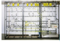Hệ thống thoát nước quy mô đầy đủ Thiết bị giáo dục Didactic cho phòng thí nghiệm trường học Thiết bị đào tạo truyền nhiệt