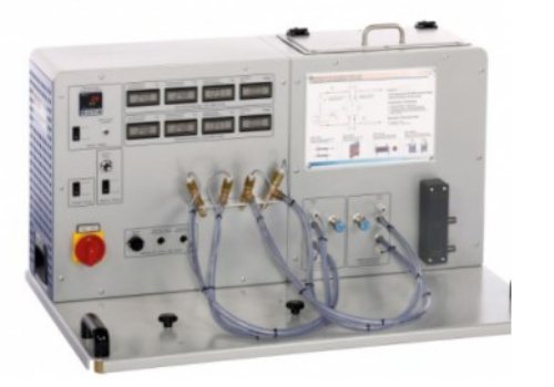 Unidad de suministro de intercambiador de calor Equipo de educación vocacional para laboratorio escolar Equipo de experimento de transferencia térmica