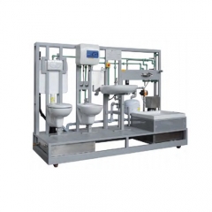 Kit de montage de systèmes hydro-sanitaires équipement de formation professionnelle équipement éducatif laboratoire d'enseignement équipement de mécanique des fluides