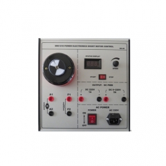 Equipamento de ensino de controle de motor de derivação de eletrônica de energia Equipamento de laboratório eletrônico