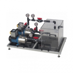Mini Centrifugal Pump စမ်းသပ်သင်ကြားရေးပစ္စည်းအသက်မွေးပညာသင်တန်းကျောင်းသုံးပစ္စည်း Pipe Surge Fluid Mechanics Lab Equipment