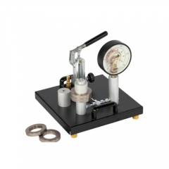 Dead Weight Pressure Gauge Calibrator Didactic Equipment Educational Equipment Teaching Lab Fluid Mechanics ပစ္စည်း