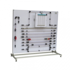 Venturimeter, Orifice Meter နှင့် Rotameter Test Rig ပညာရေးအသုံးအဆောင်ကျောင်းသုံးကိရိယာများသင်ကြားနည်း Bed Fluid Mechanics Lab Equipment