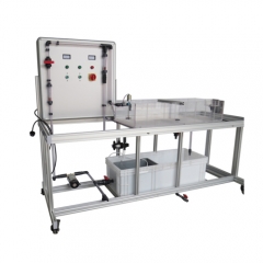 Model Sedimentation Tank Didactic Equipment Vocational Education Training Equipment Pipe Surge Fluid Mechanics Lab Equipment များ