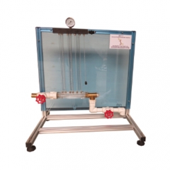 Nguyên tắc của Bernoulli Thiết bị giảng dạy Thiết bị phòng thí nghiệm Giá thiết bị phòng thí nghiệm Cơ học chất lỏng Thiết bị phòng thí nghiệm