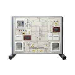 Painel de Demonstração para Testes Elétricos Executados em Um Edifício Equipamentos Educacionais Equipamento de Treinamento para Automação de Edifícios