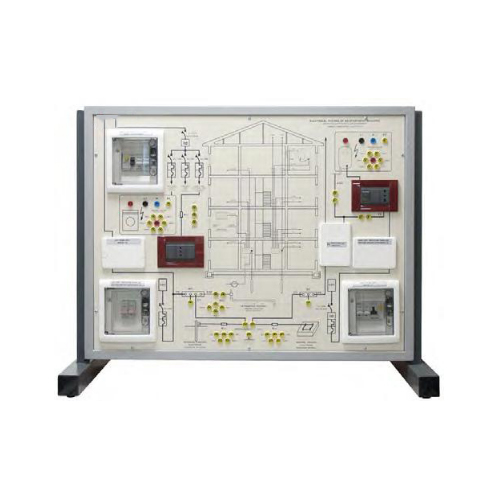 Demonstration Panel for the Electric Testing Carried Out in A Building Educational Equipment Building Automation Training Equipment