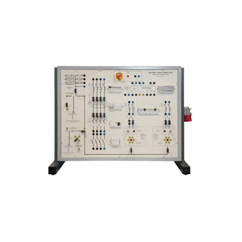 Panel for Studying and Testing Distribution Systems (neutral point connection) Teaching Equipment Electrical Lab Equipment
