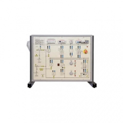 Demonstration Panel for the Study of the Protection Devices for Safety and Continutity of Electric Power Supply Didactic Equipment Automatic Trainer