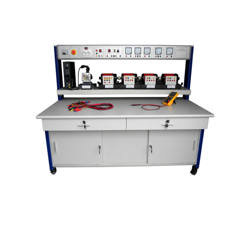 DC Shunt Motor & DC Shunt Generator Trainer Didactic Equipment လျှပ်စစ်အင်ဂျင်နီယာဓာတ်ခွဲခန်းသုံးပစ္စည်းများ