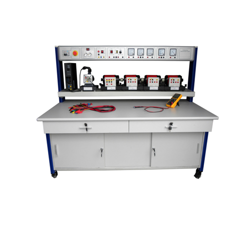 Moteur CC shunt et générateur CC shunt formateur Équipement didactique Équipement de laboratoire de génie électrique