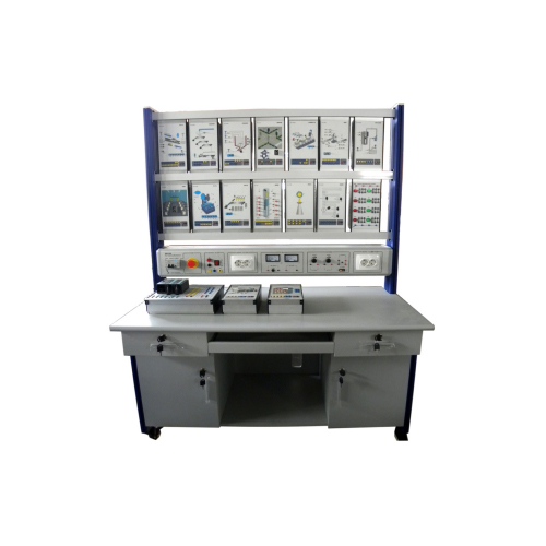 Banch Study A. P. I with Software of Communication and Supervision Educational Equipment Electrician Trainer