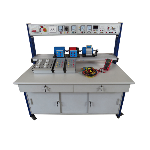 Instrutor de motores e geradores síncronos Instrutor de equipamentos de ensino Instrutor automático