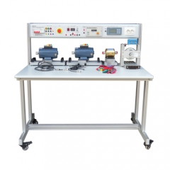 Two DC Motor and Brake with Dynamometer Trainer Vocational Training Equipment Electrical Workbench