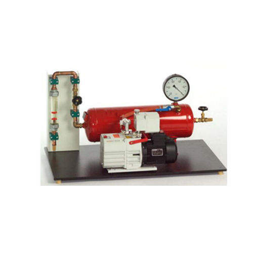 Rotary Vane Vacuum Pump သင်ထောက်ကူပစ္စည်းများ Vocational Education Training Equipment Fluid Mechanics Lab Equipment