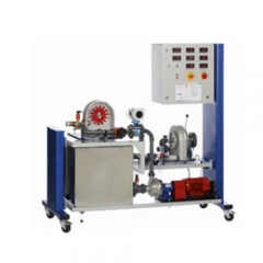 Variáveis características da máquina turbo hidráulica Equipamento educacional Equipamento escolar Leito de ensino Mecânica dos fluidos Equipamento de laboratório