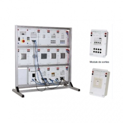 Didactic Bench of Video Surveillance and Recorder Vocational Training Equipment Electrician Trainer