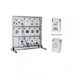Anti-Intrusion Alarm Didactic Bench Vocational Training Equipment Electrical Installation Lab