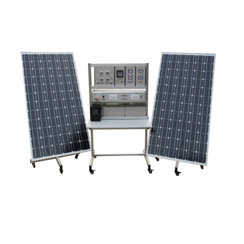Photovoltaic System Off Grid Trainer Didactic Equipment Photovoltaic Generator Training System