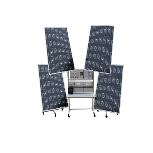 Interactive System on the Basics of Photovoltaic Technology Teaching Equipment Solar And Wind Training System