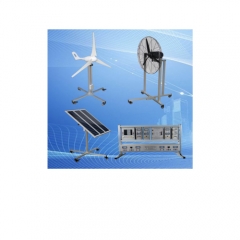 Wind Power And Solar Power Generation Training Equipment Didactic Equipment Solar And Wind Training System