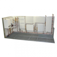 Thermal Electrical Installation Trainer Plumbing and Sanitation Trainer Teaching Equipment Plumbing and Sanitation Trainer