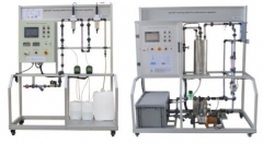 Dispositivo de treinamento de controle de processo (temperatura, pressão, nível de líquido, fluxo) Equipamento de treinamento de mecatrônica didática