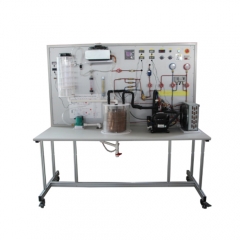 Pannello dimostrativo della tecnologia di refrigerazione Attrezzatura per l'istruzione professionale per l'attrezzatura per l'addestramento del condizionatore d'aria del laboratorio scolastico