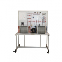 Basic cycle refrigeration trainer/pc Teaching Education Equipment For School Lab Condenser Training Equipment