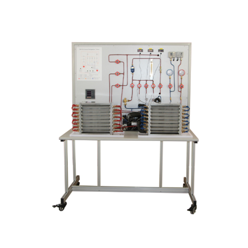 Basic cycle refrigeration trainer/pc Teaching Education Equipment For School Lab Condenser Training Equipment