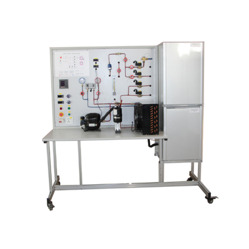 Cooling plant with ice store Didactic Education Equipment For School Lab Refrigeration Trainer Equipment