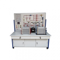 Sistema de demonstração de ciclo de refrigeração Equipamento didático de educação para laboratório escolar Equipamento de treinamento de condicionador de ar