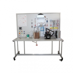 Vapor compression refrigeration cycle Didactic Education Equipment For School Lab Condenser Training Equipment
